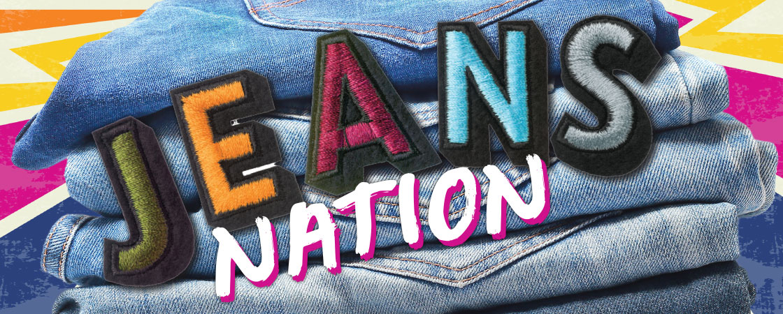 Text, "Jeans Nation"